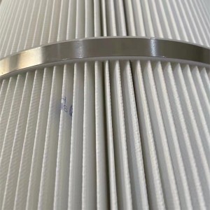 Polyesterový prachový vzduchový vrecový filter