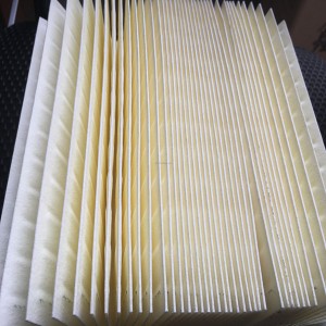 Car air filter paper in rolls