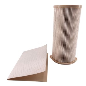 Laminovaný filtračný papier na oddeľovanie paliva a vody