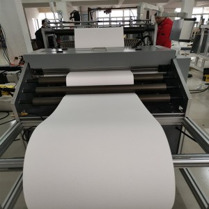 Pleat machine for Hepa filters