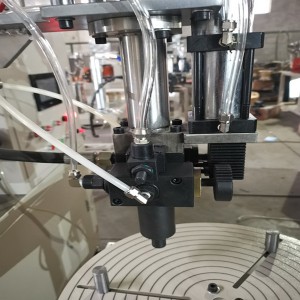 Filter End Cap Gluing Machine